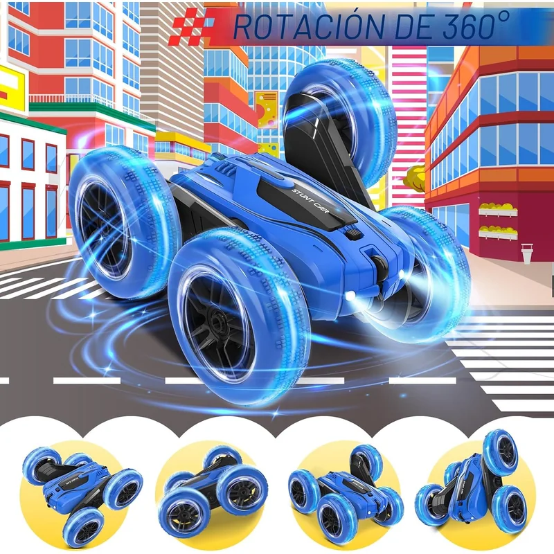 Auto a control remoto escalador de paredes 4WD 360° - Foto 3