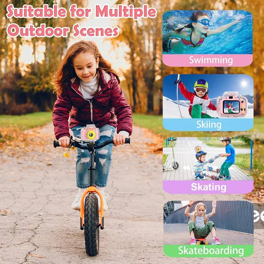 Cámara acuática infantil con carcasa transparente - Foto 3