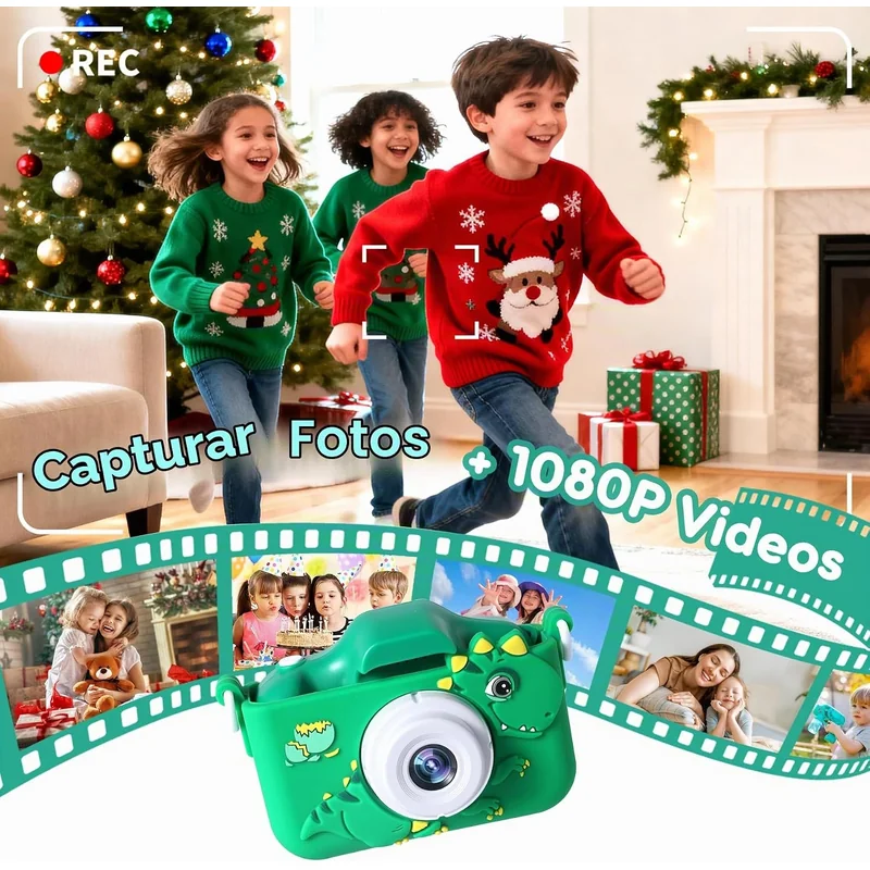 Cámara infantil 1080P con tarjeta SD - Foto 3