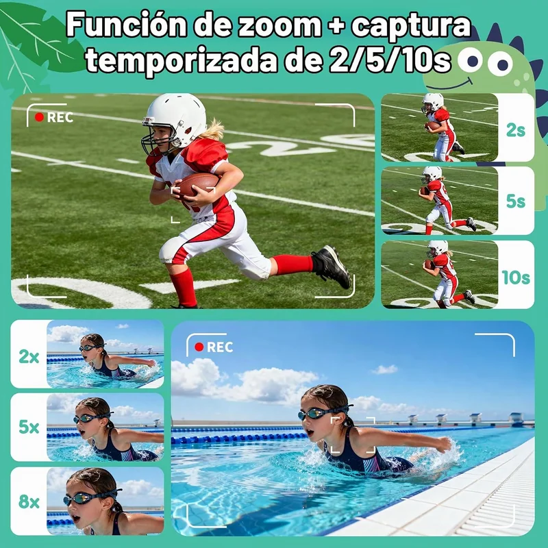 Cámara infantil 1080P con tarjeta SD - Foto 4