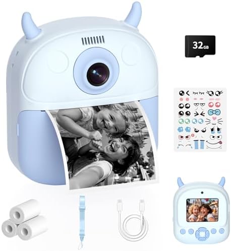Cámara instantánea infantil con impresión - Foto 2