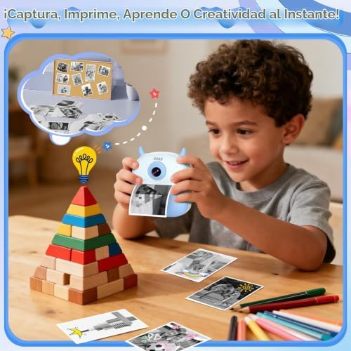 Cámara instantánea infantil con impresión - Foto 3
