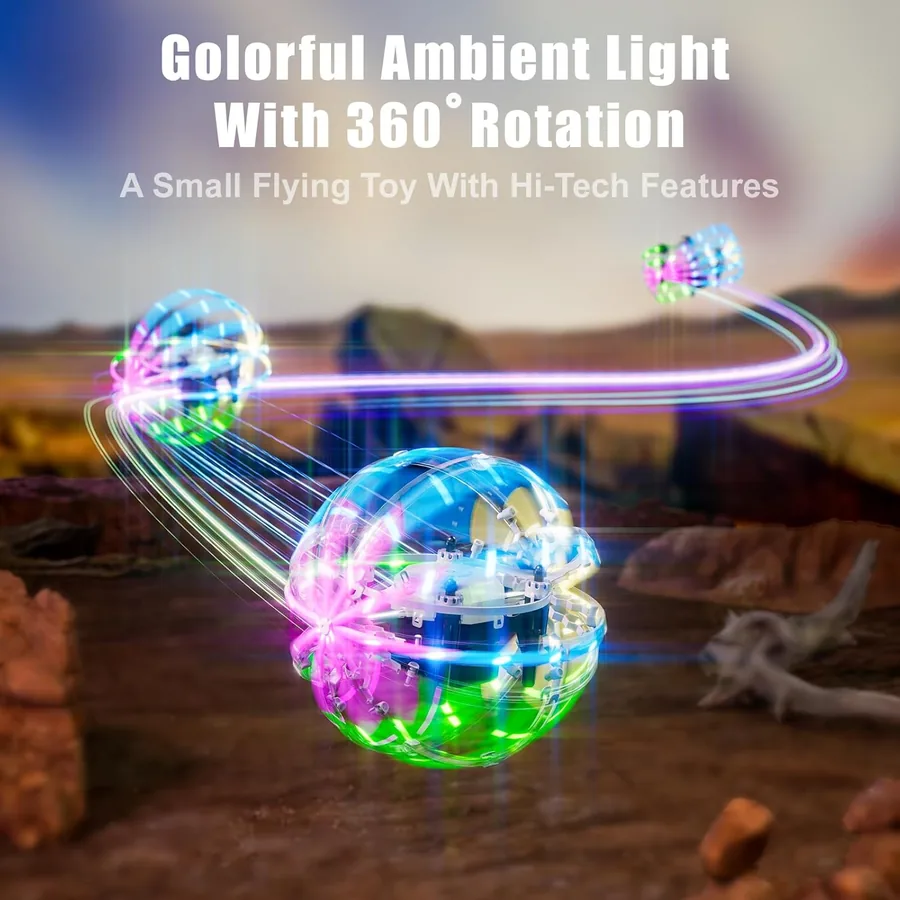 Dron esférico Aurora Ball con luces - Foto 4