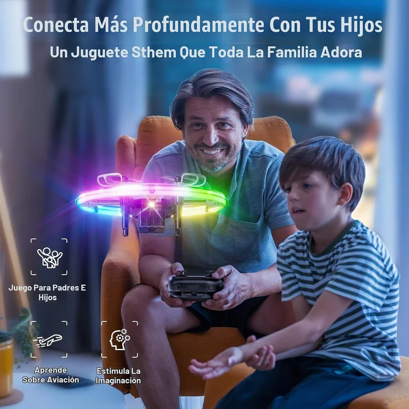 Mini Dron Quadcopter acrobático 360° para niños - Foto 2