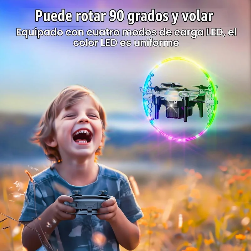 Mini Dron Quadcopter acrobático 360° para niños - Foto 3