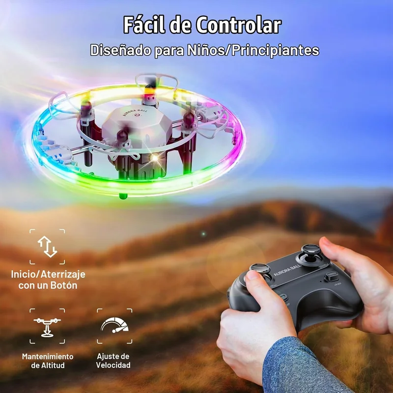Mini Dron Quadcopter acrobático 360° para niños - Foto 6