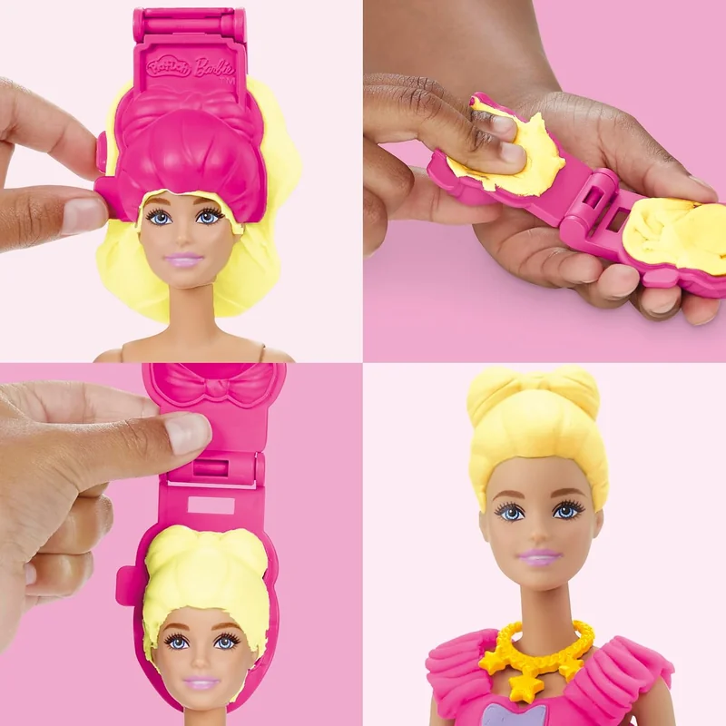 Play-Doh Barbie: Set de diseño y vestidos de moda - Foto 3